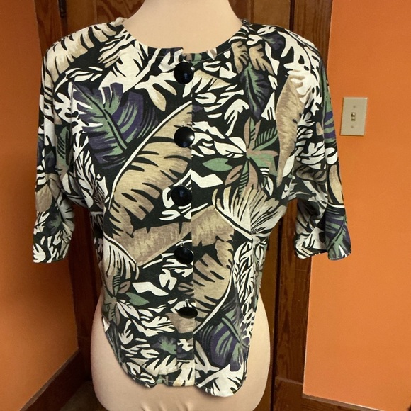 Vintage 80s Tropical vibes shirt - Picture 7 of 12